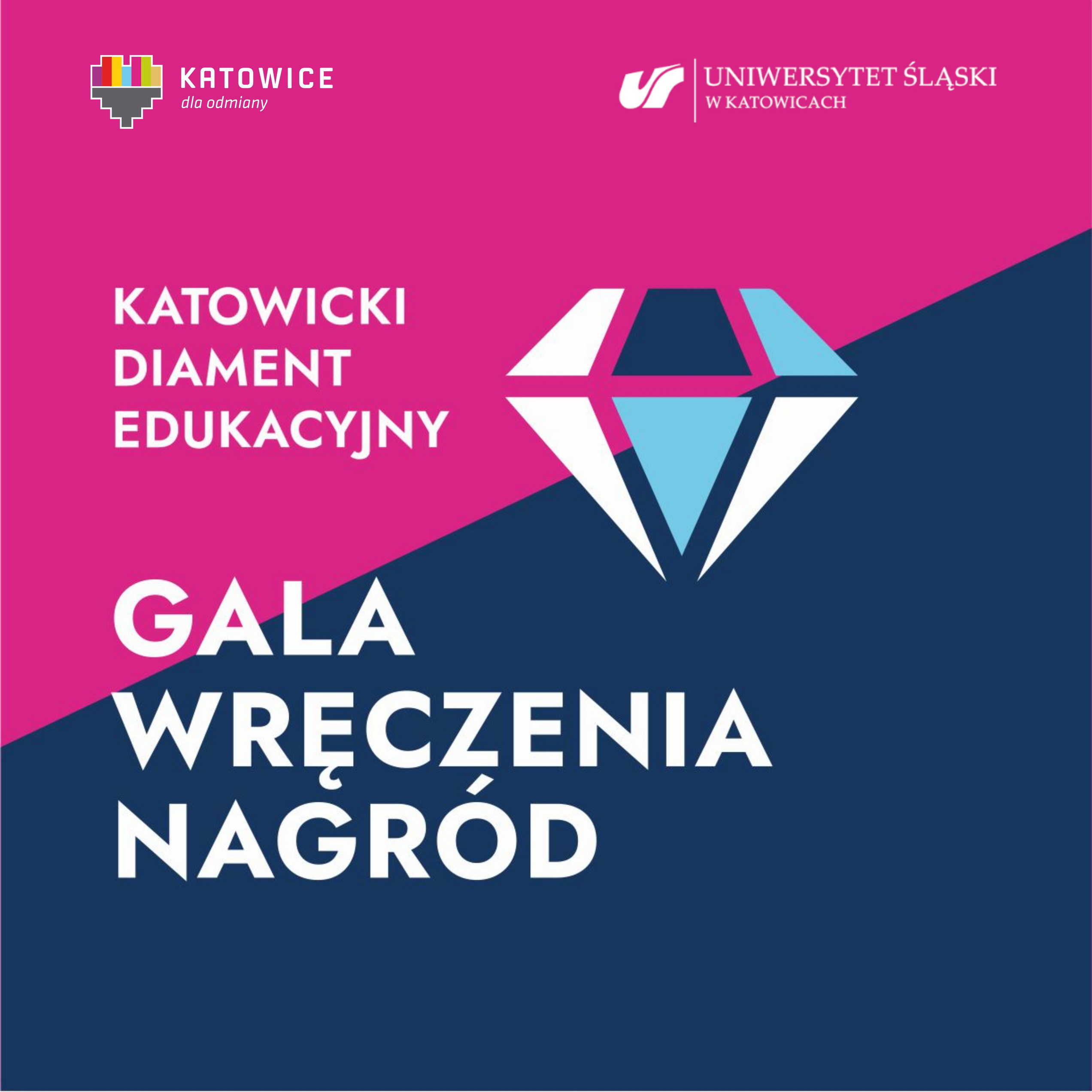 Logo Katowickiego Diamentu Edukacyjnego
