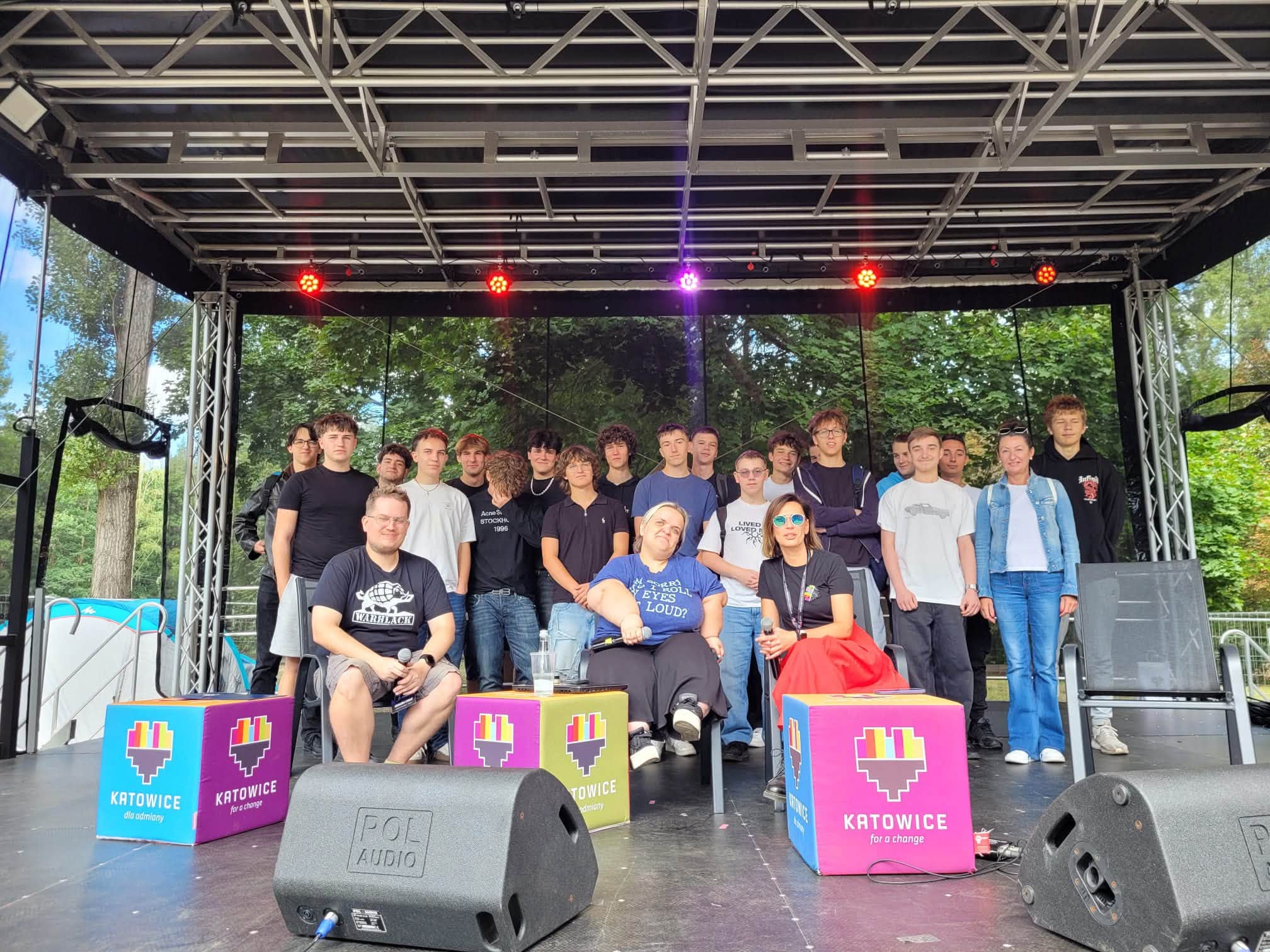 Uczestnicy festiwalu