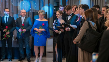 podczas przemowy maturzystów