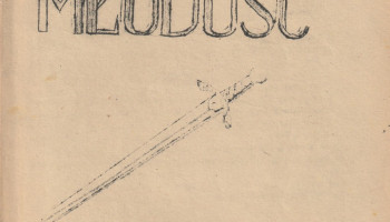 numer czasopisma ROK X, na środku napis MŁODOŚĆ, poniżej szkic miecza i podpis SZCZERBIEC oraz SZEŚĆ NASZYCH SKARBÓW KULTURY WRÓCIŁO Z KANADY