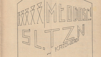 NR 2 MARZEC 1961 ROK XII; tytuł MŁODOŚĆ CZASPISMO MŁODZIEŻY ŚLASKICH TECHNICZNYCH ZAKŁADÓW NAUKOWYCH MPC W KATOWICACH; poniżej grafika: we fragmencie koła zębatego pochodnia 