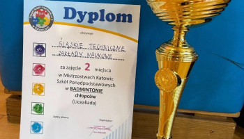 06-	Puchar i dyplom za zajęcie 2 miejsca dla reprezentacji chłopców