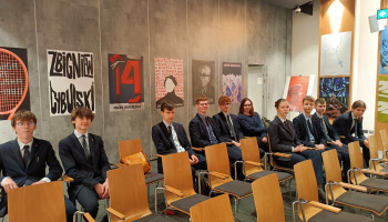 członkowie KKKŚl. podczas wykładu