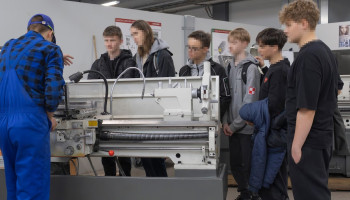 Pokaz na warsztatach szkolnych