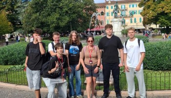 Werona – przy fontannie