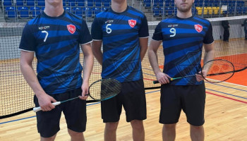 Reprezentacja Śl.TZN na Mistrzostwach Katowic w Badmintonie